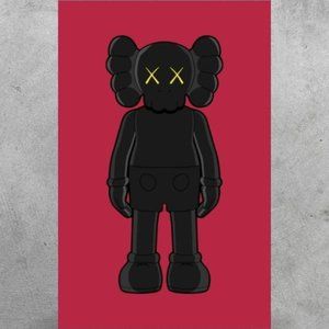 Kaws Campanion Red